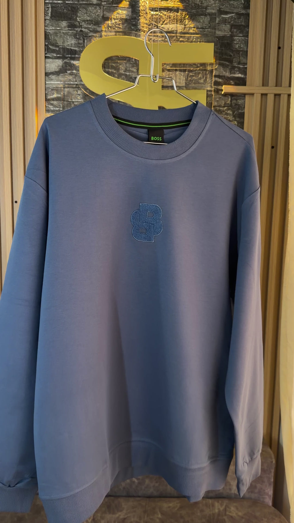 Buzo Algodón Azul BSS