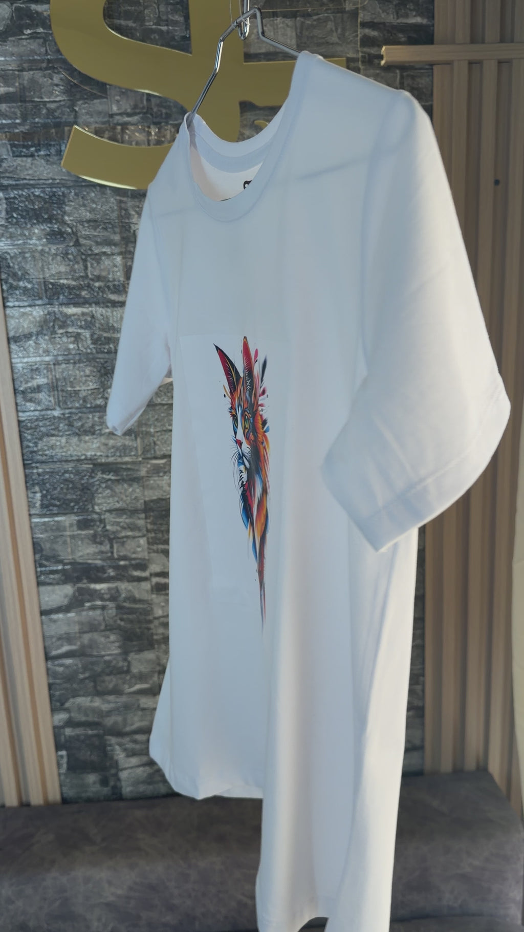 Camiseta de manga corta Blanca