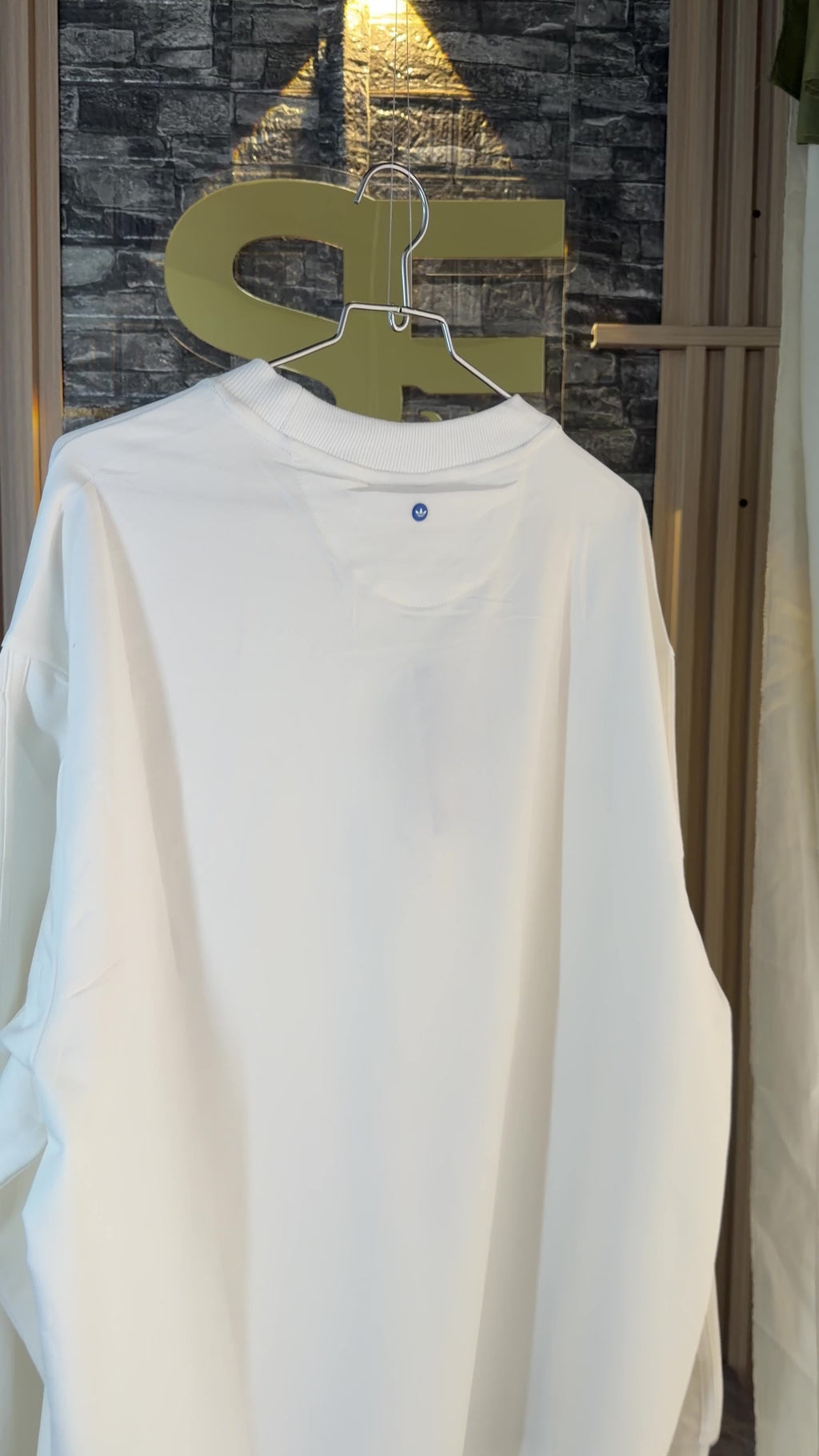Buzo Algodón Blanco ADDS