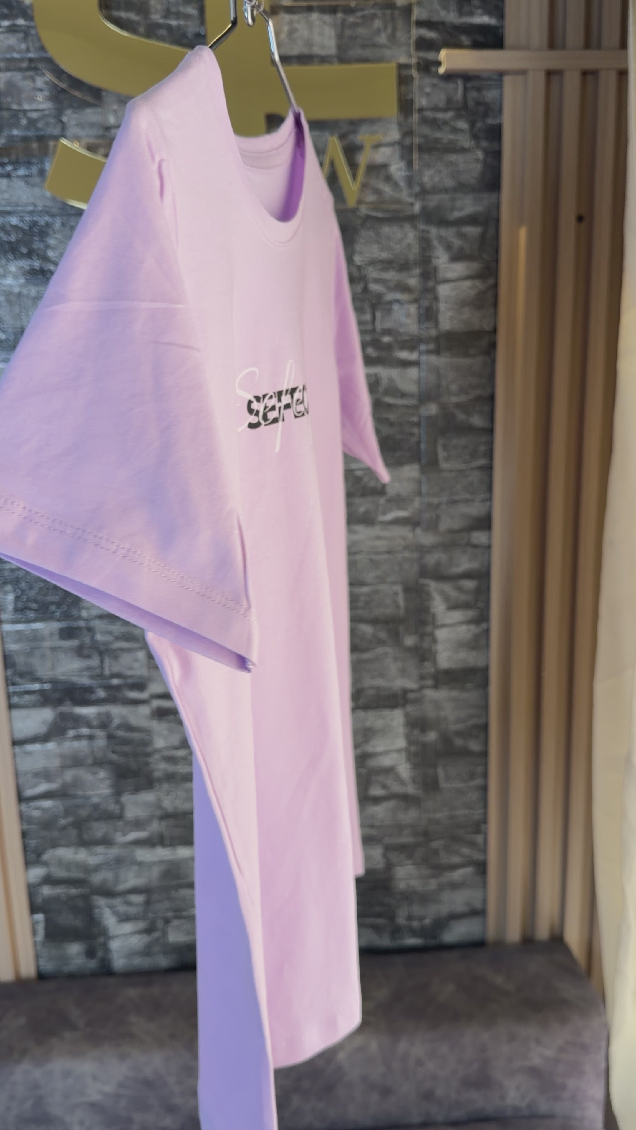 Camiseta de manga corta Violeta